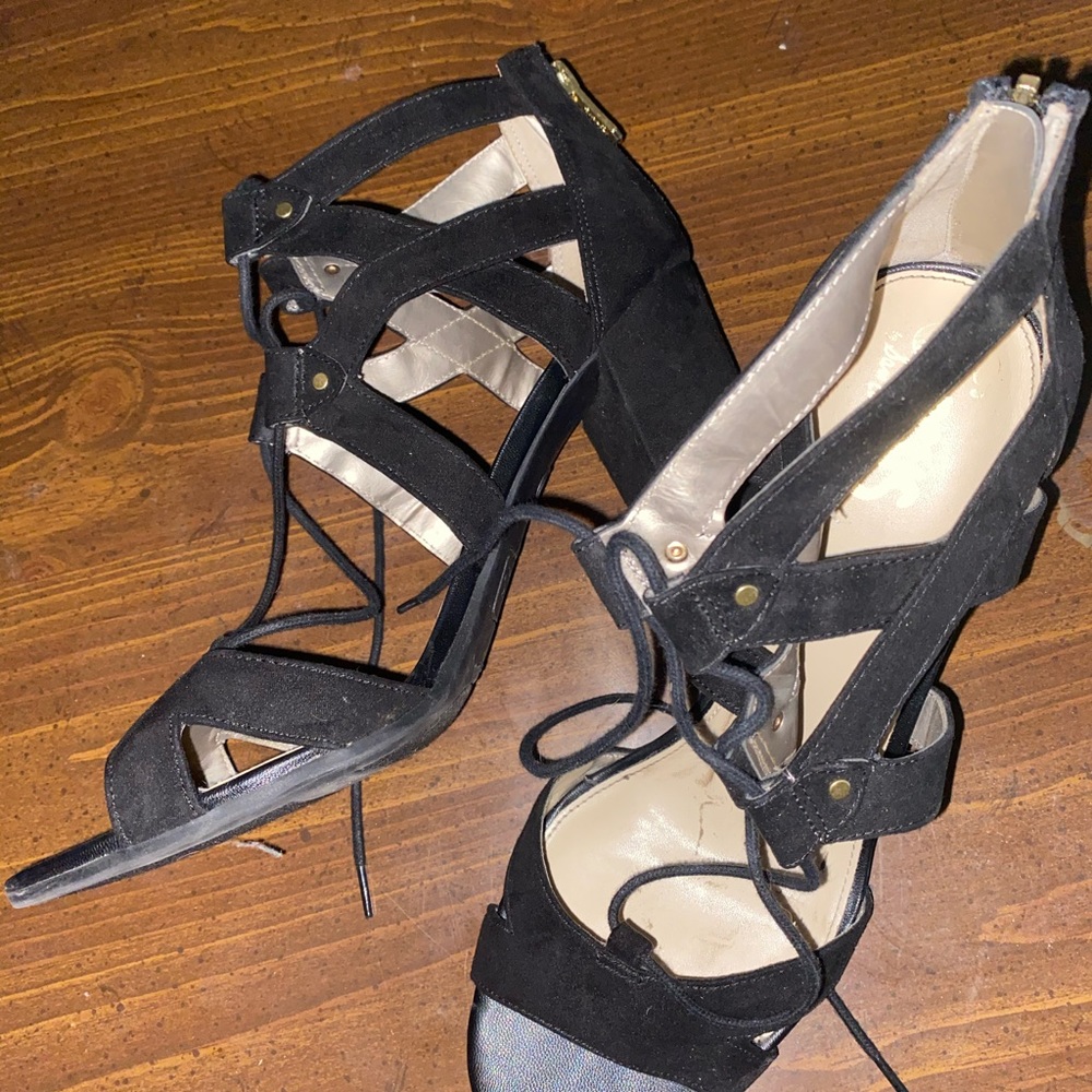 Black heels